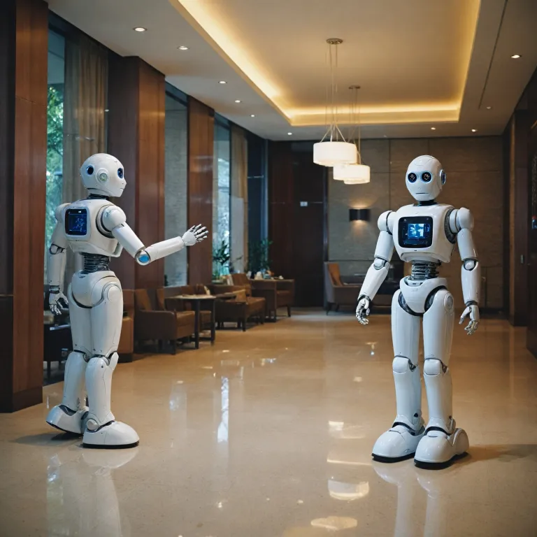 How hotel robots for room service are redefining guest experience and operational efficiency